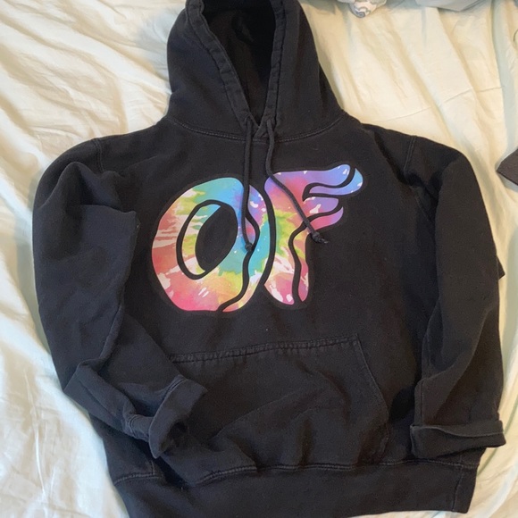 2/$25 Odd Future Rainbow/Black Hoodie - Picture 3 of 6